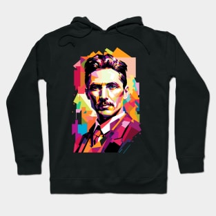 Nikola Tesla WPAP Hoodie